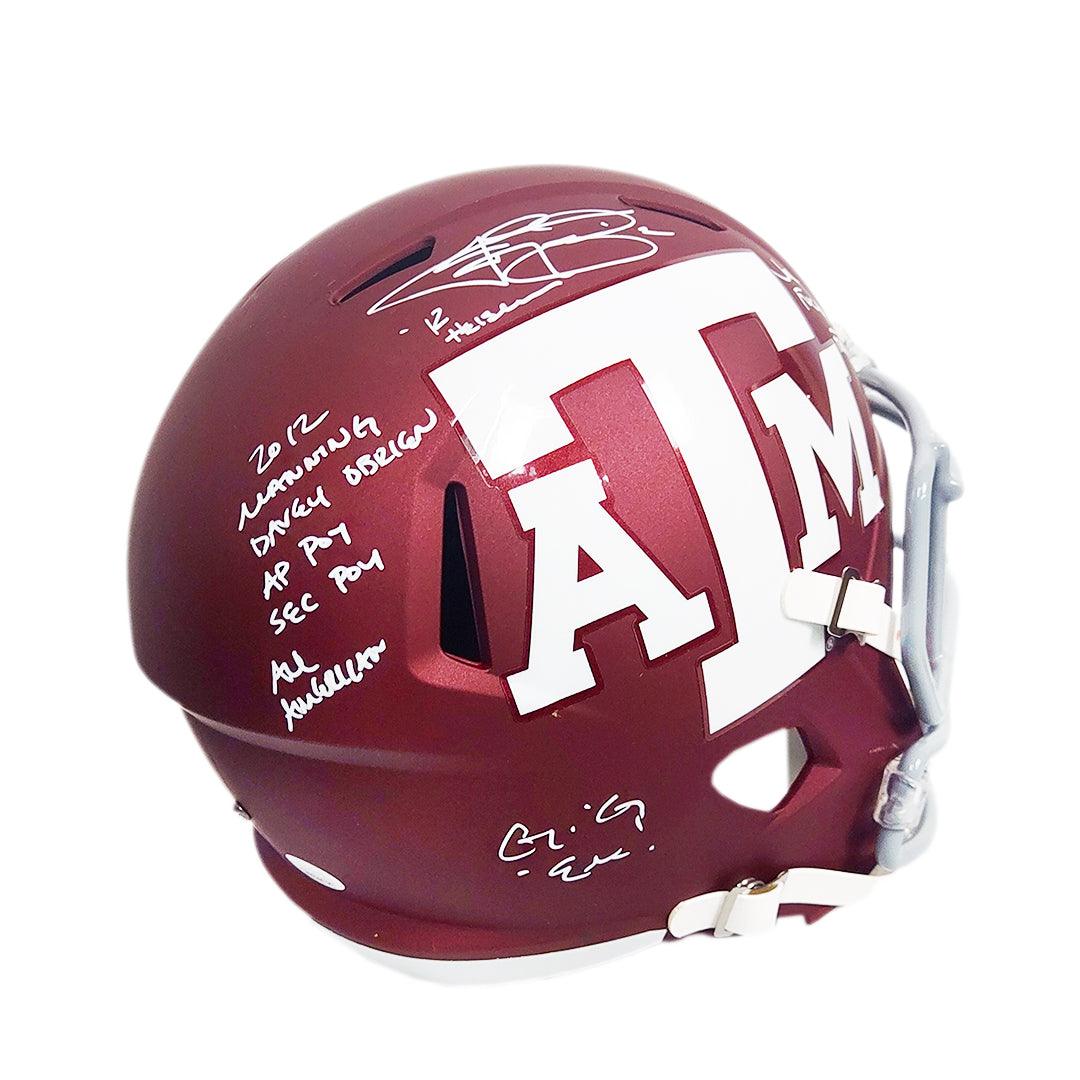 Johnny Manziel Signed Texas A&M Aggies Jersey with shops “‘12 Heisman” Inscription JSA